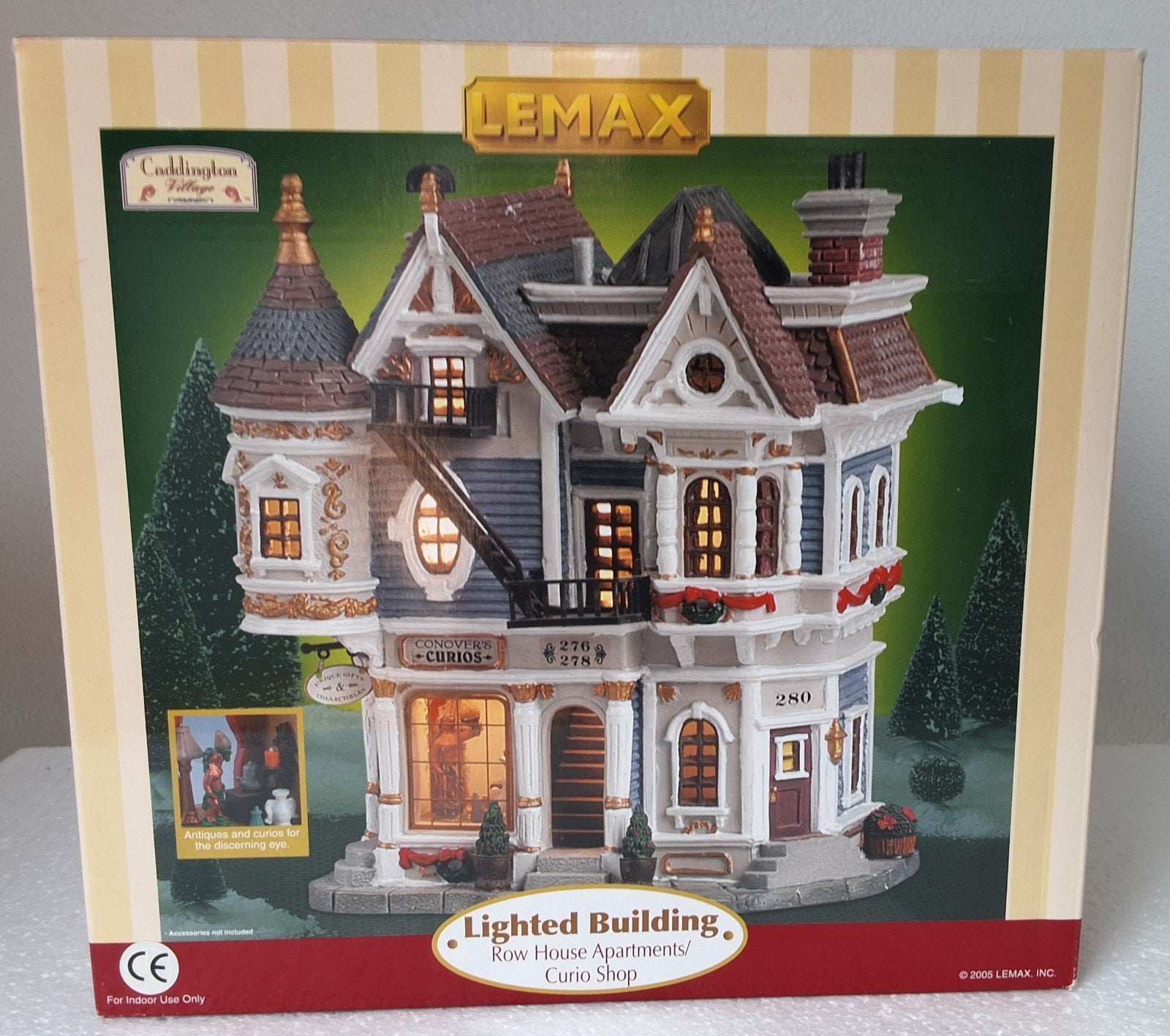 Lemax Caddington Village Conoviers Curios Verlicht Gebouw, Ophalen of Verzenden
