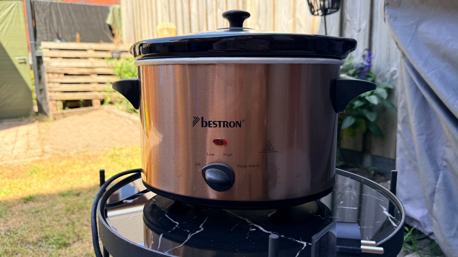 Bestron Slowcooker 3,5 liter, Ophalen, Zo goed als nieuw