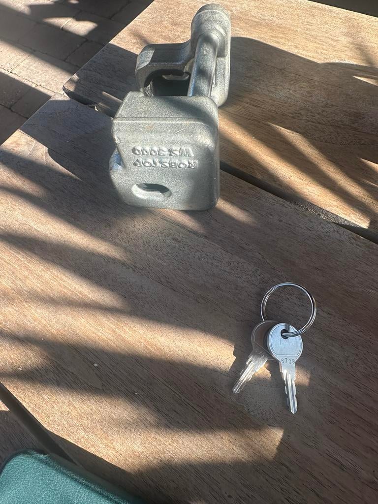 Hobby Disselslot,WS 3000, met 2 sleutels, Ophalen of Verzenden, Zo goed als nieuw