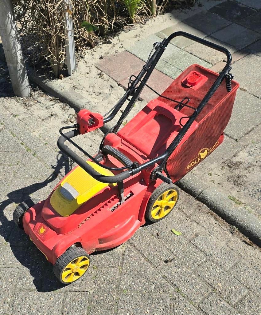 Grasmaaier elektrische Wolf Garten A370E, Tuin en Terras, Ophalen, Gebruikt