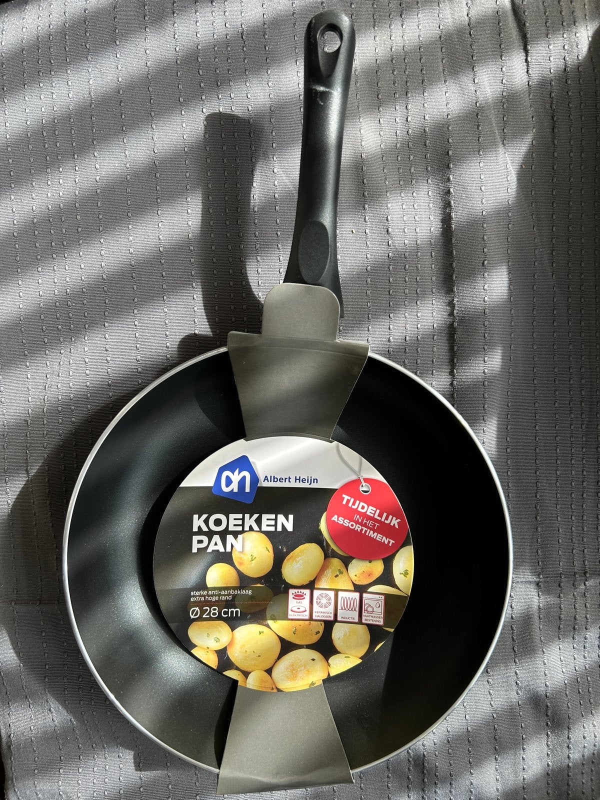 Albert Heijn Koekenpan Ø 28 cm - Nieuw, Koekenpan, Antiaanbaklaag, Ophalen of Verzenden, Overige merken