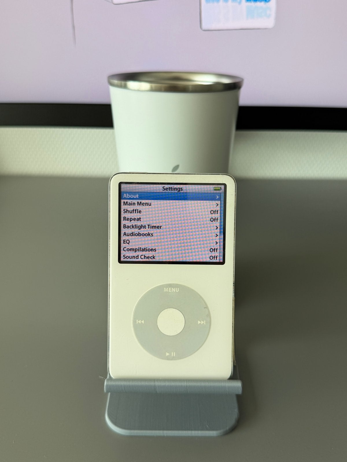 iPod Classic 5th Generation - 60 GB / White, Audio, Tv en Foto, Gebruikt, Classic, Ophalen of Verzenden, 20 tot 40 GB