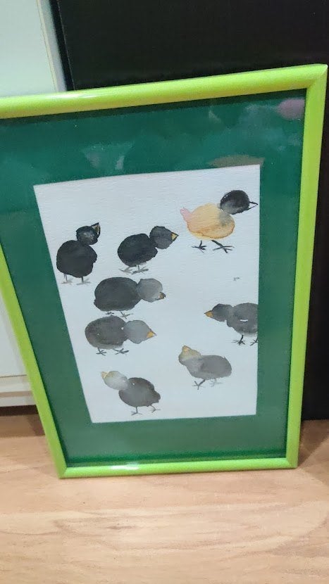 tekening, Antiek en Kunst, Ophalen, Tekening