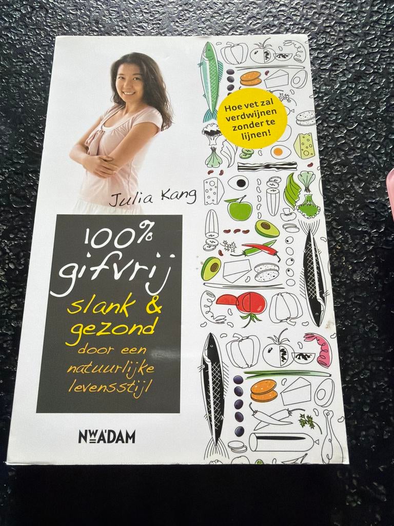 100% gifvrij: Slank & gezond door Julia Kang, Boeken, Ophalen of Verzenden, Gelezen, Dieet en Voeding