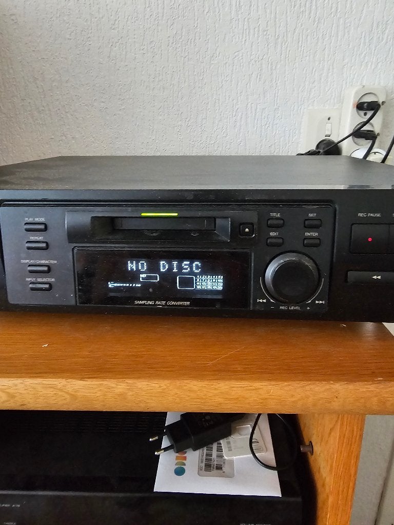 mini disc, Ophalen