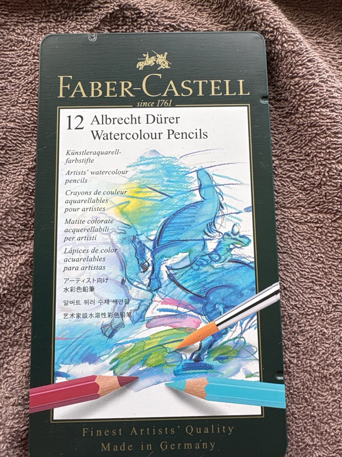 Faber-Castell Albrecht Dürer Aquarelpotloden - 12 stuks, Ophalen of Verzenden, Nieuw, Overige typen