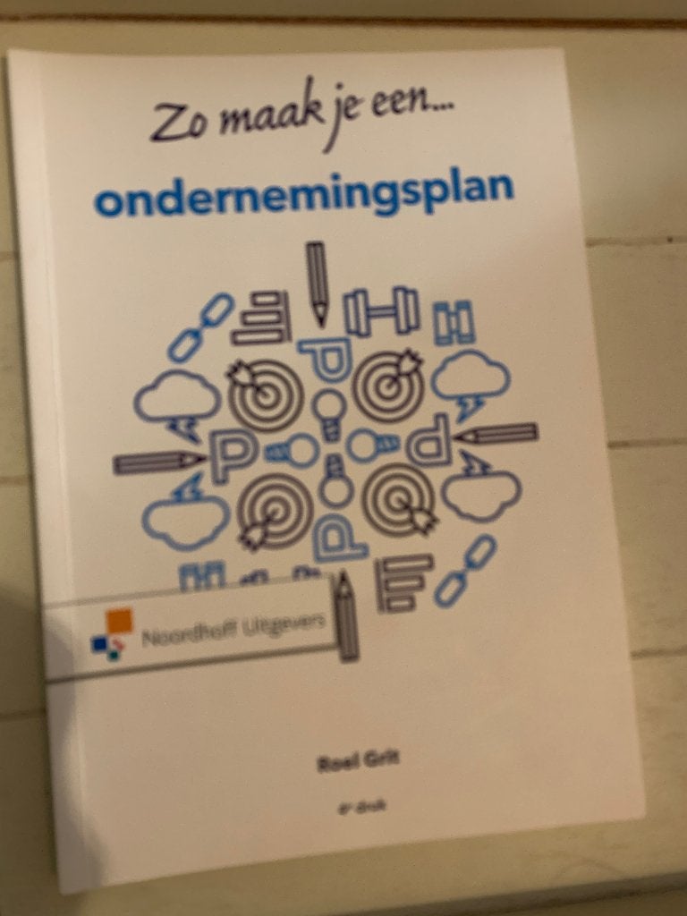 Zo maak je een ondernemingsplan 9789001120382, Roel Grit, Zo goed als nieuw, Beta, HBO