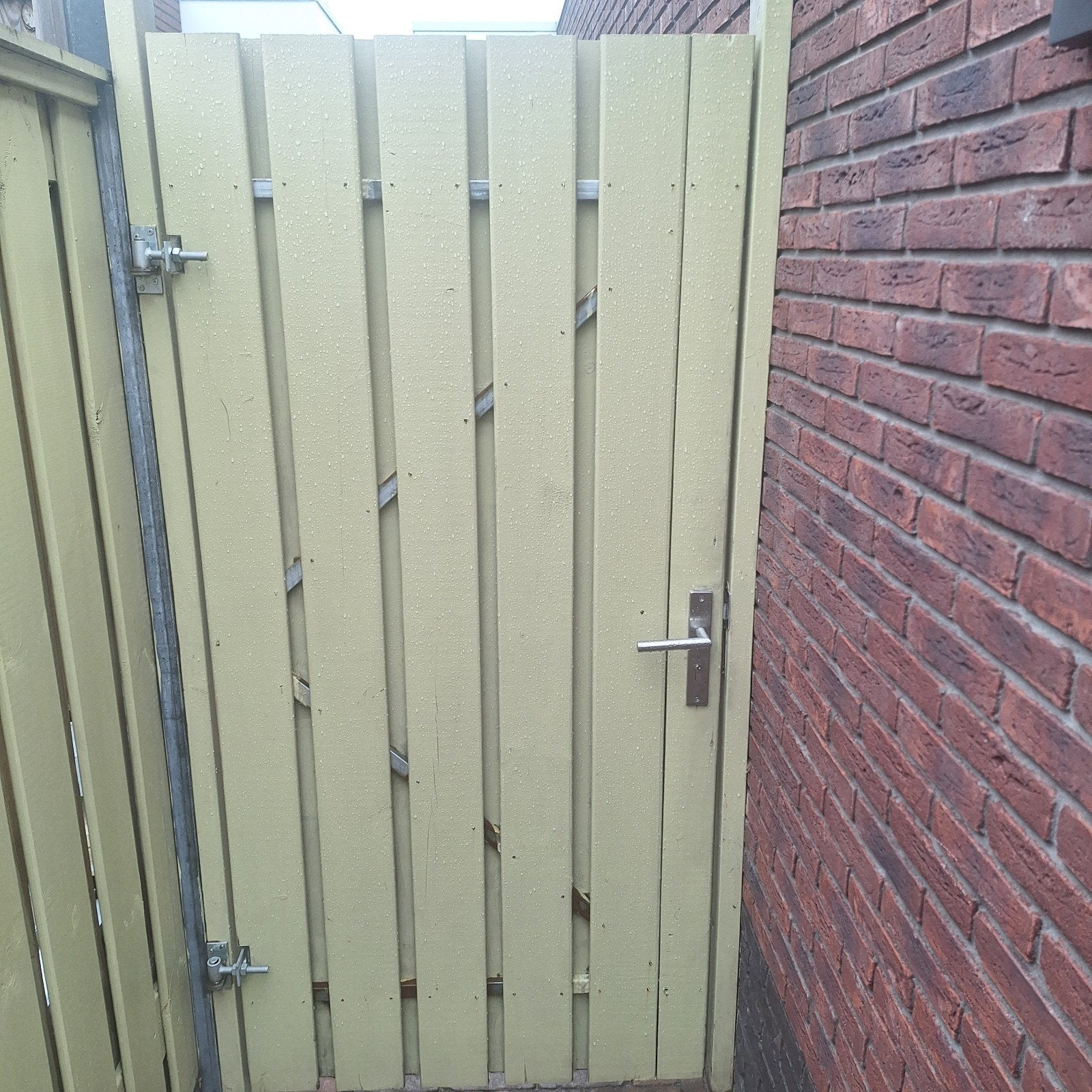 Tuinpoort, Tuin en Terras, Tuinpoorten, Ophalen of Verzenden, Hout, Draaipoort, 150 tot 200 cm