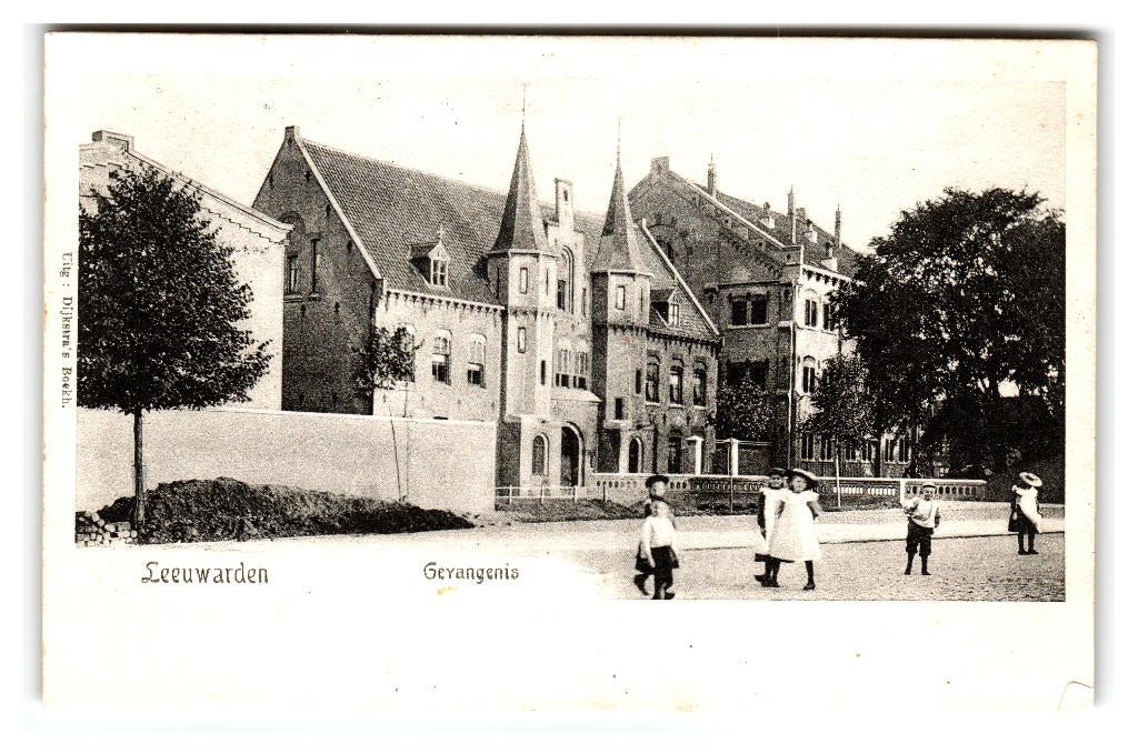 Leeuwarden, Gevangenis, Verzenden, Voor 1920, Gelopen, Friesland