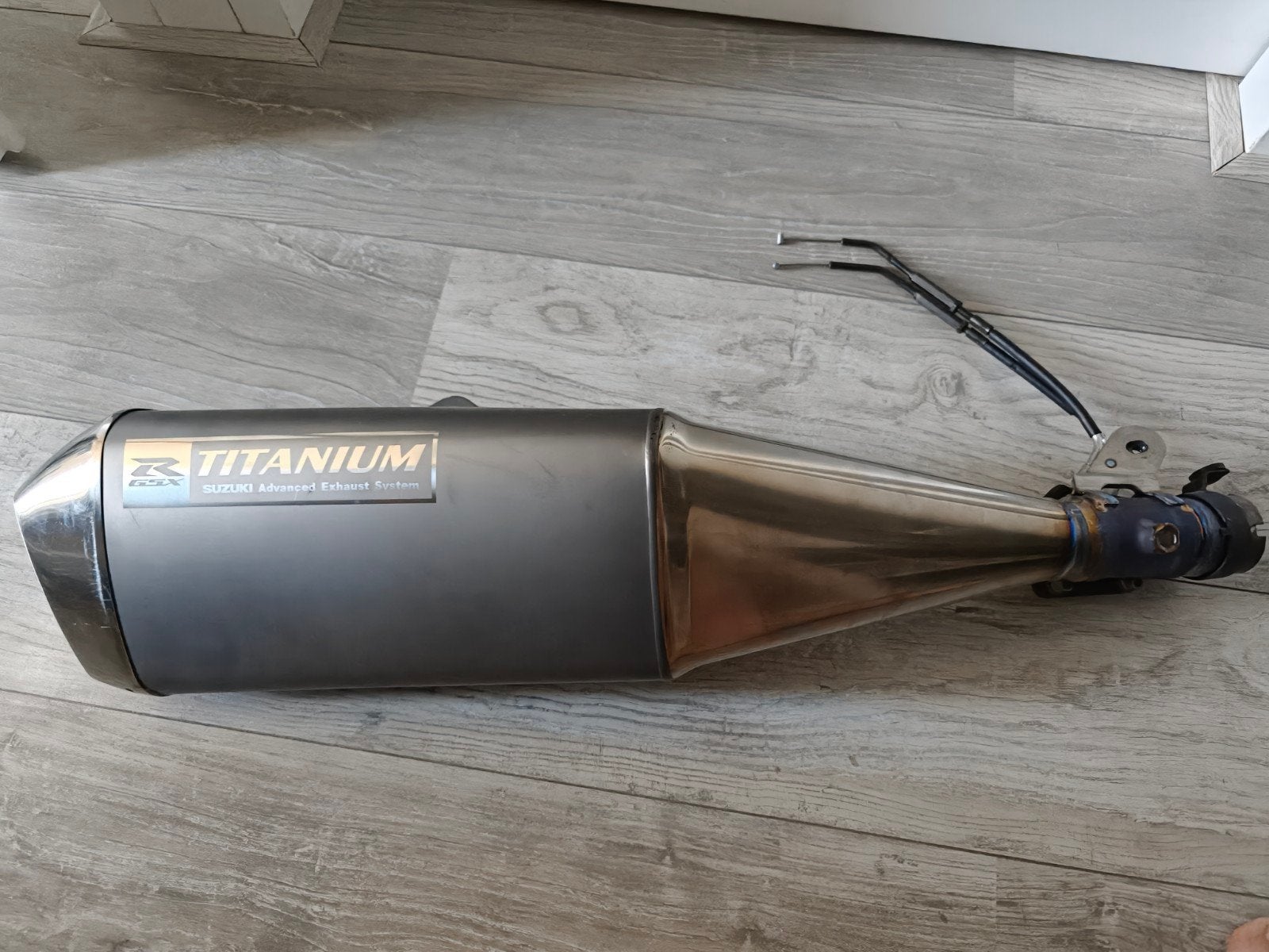 Suzuki GSX R 1000 K6 Titanium Uitlaatdemper, Ophalen of Verzenden