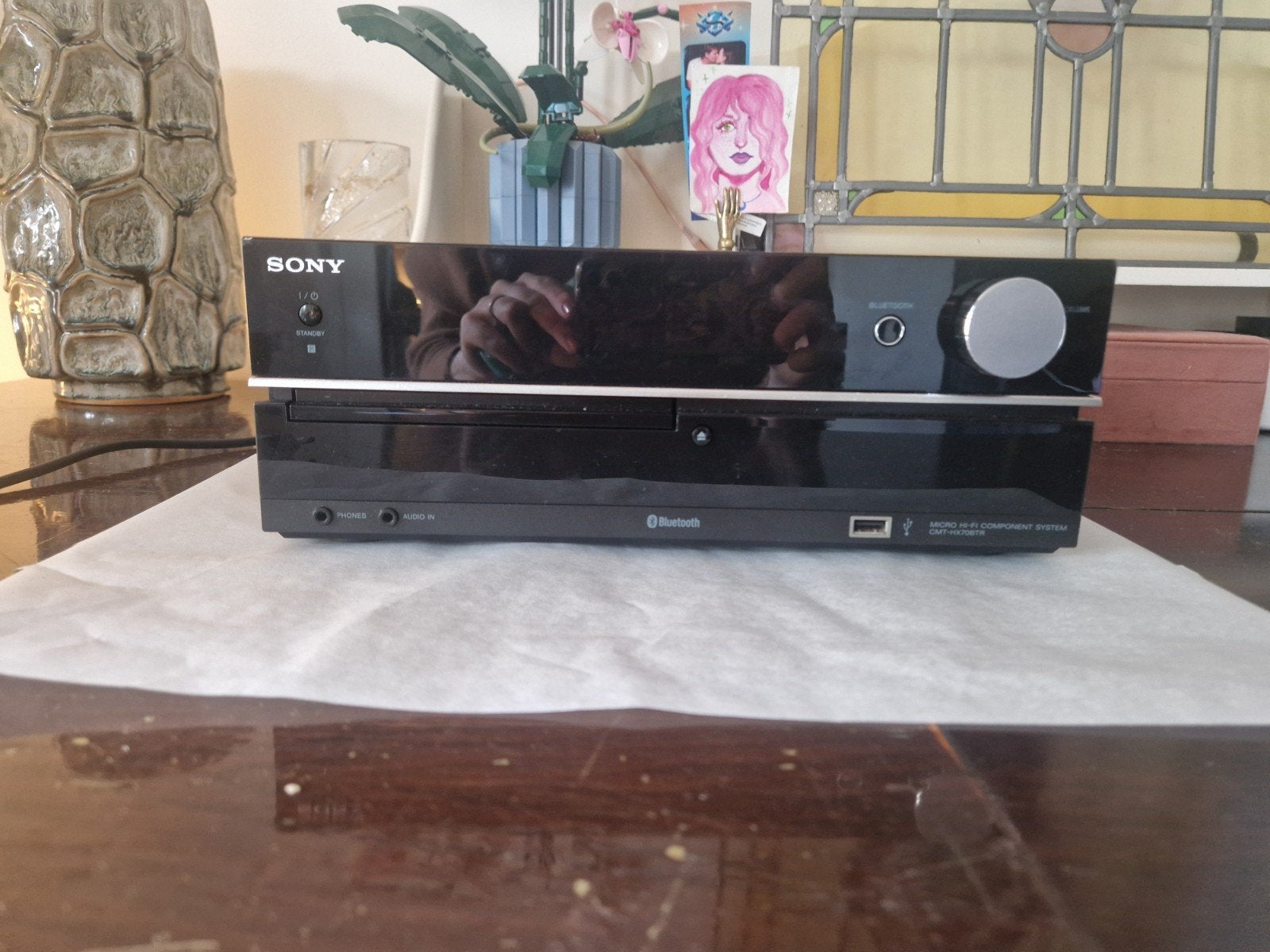 Sony CMT-HX70BTR Microset met Bluetooth en CD-speler, Audio, Tv en Foto, Stereo-sets, Gebruikt, Cd-speler, Tuner of Radio, Speakers