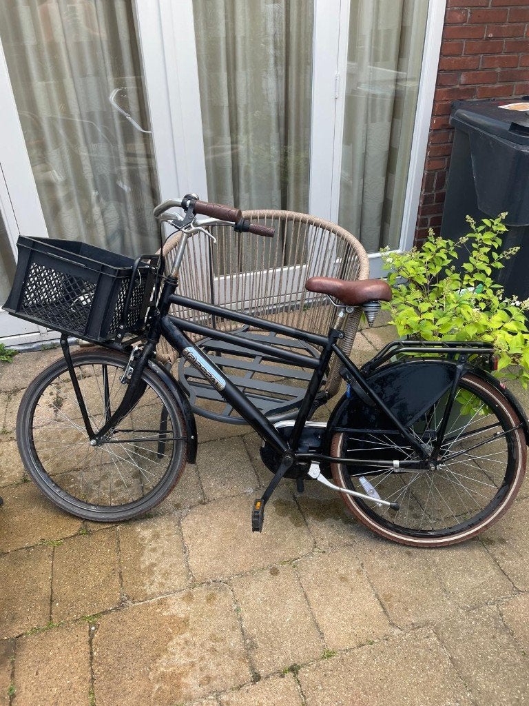 Popal Daily Dutch Basic Kinderfiets Jongensfiets - 24 inch, Fietsen en Brommers, Ophalen, Terugtraprem, Versnellingen, Popal