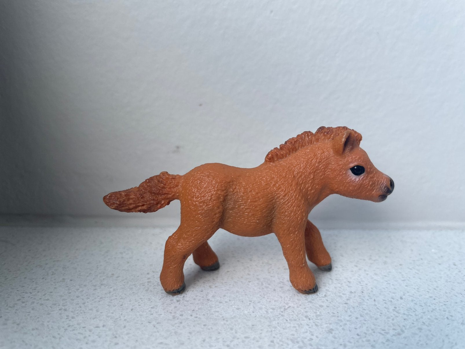 Schleich shetlander veulen, Verzenden, Zo goed als nieuw