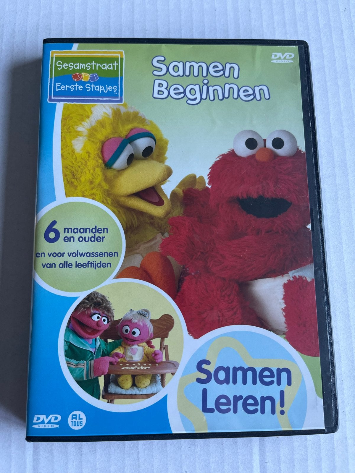 Sesamstraat Eerste Stapjes: Samen Beginnen DVD, Cd's en Dvd's, Gebruikt, Alle leeftijden, Tv-serie, Educatief