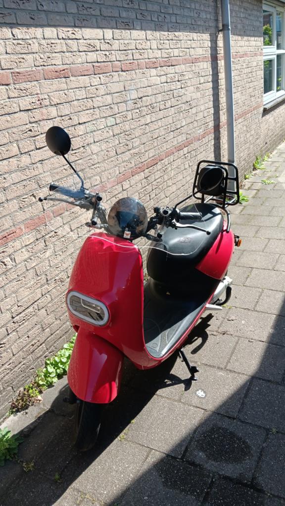 IVA E-GO S3 elektrische scooter - Blauw kenteken, Ophalen, Gebruikt, Elektrisch, Overige merken