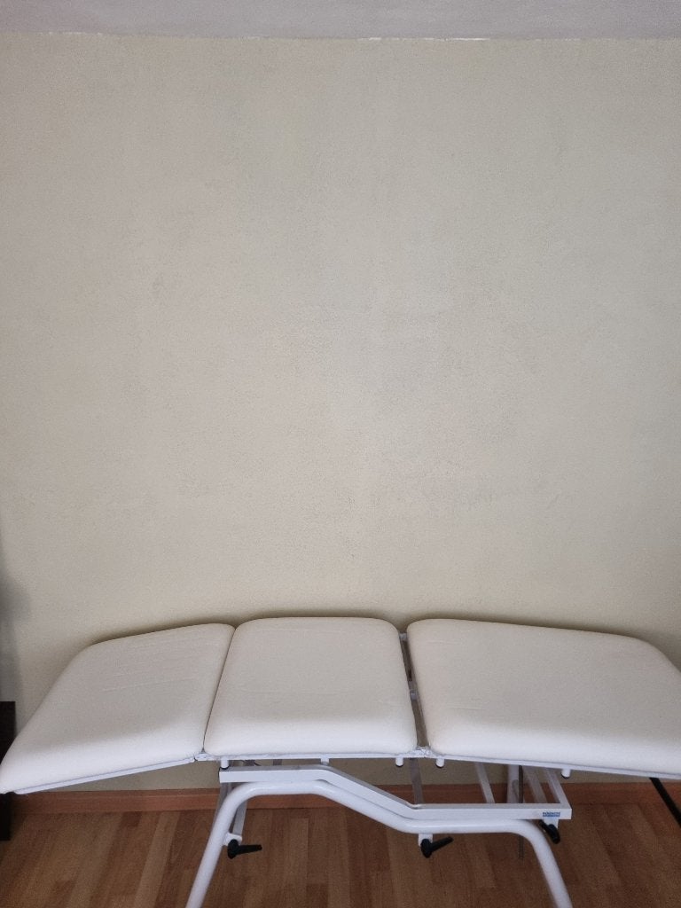 Verstelbare massagetafel/behandelbank, Sport en Fitness, Ophalen, Gebruikt, Massagetafel