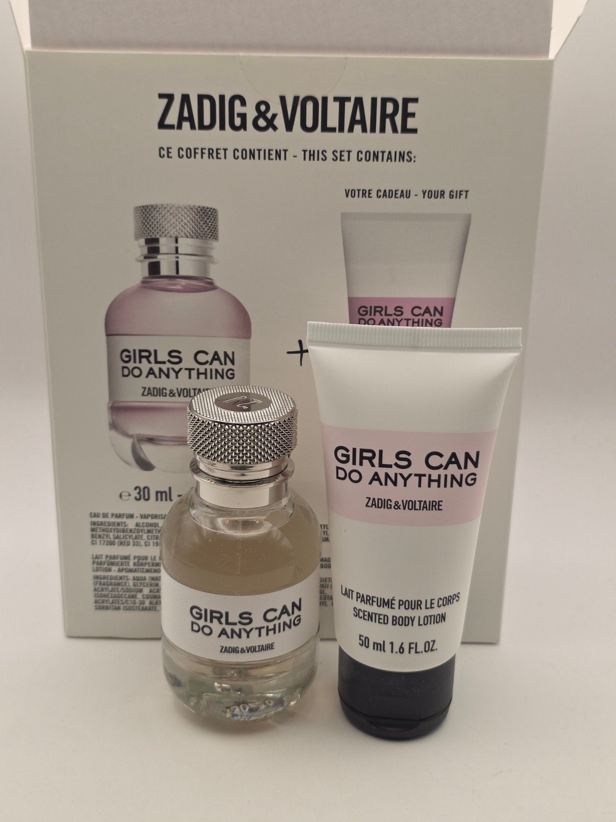 Zadig and Voltaire girls can do anything EDP 30ML giftset, Ophalen of Verzenden, Nieuw