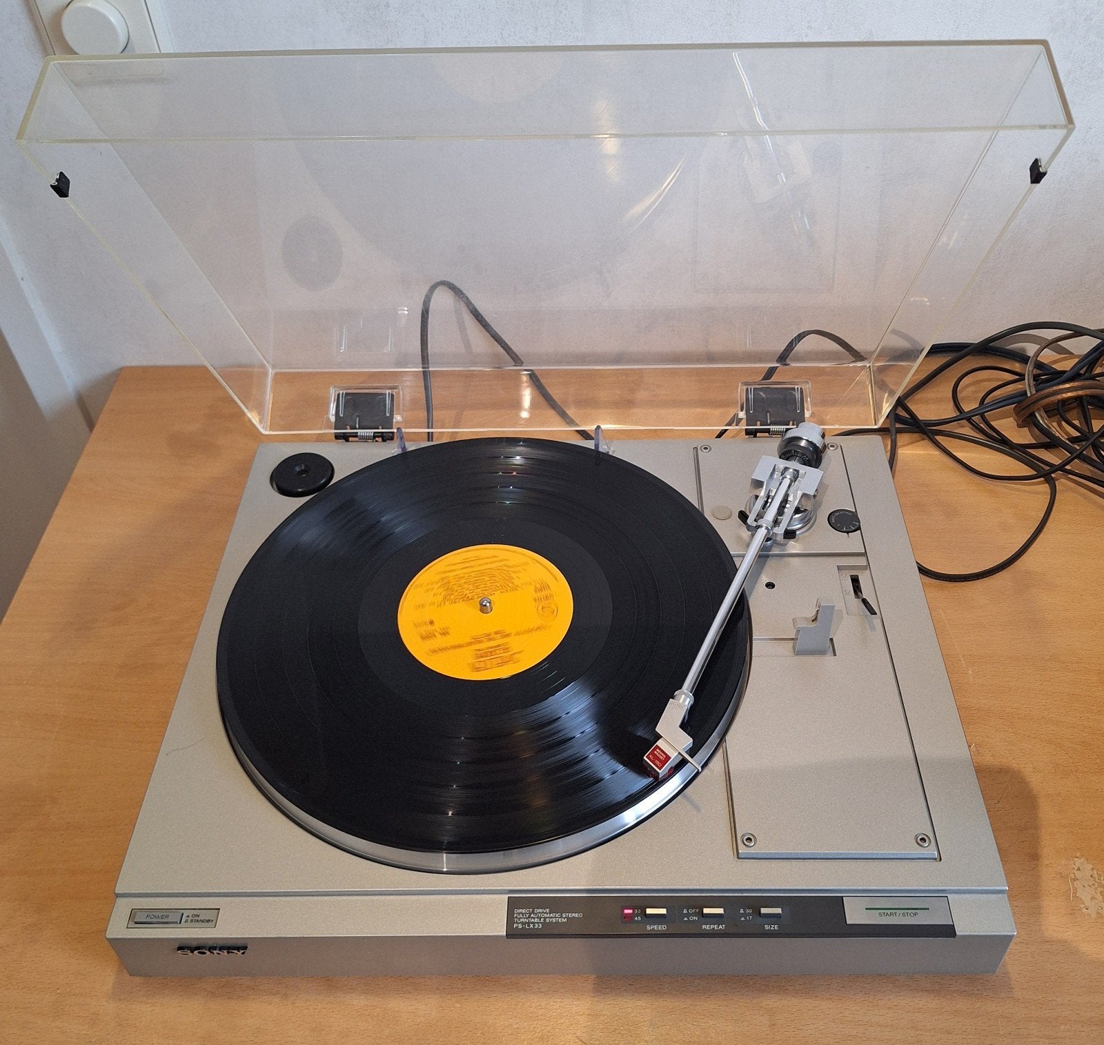 Sony PS-LX33 Platenspeler - Nette staat, goede naald, Automatisch, Ophalen of Verzenden, Zo goed als nieuw, Platenspeler