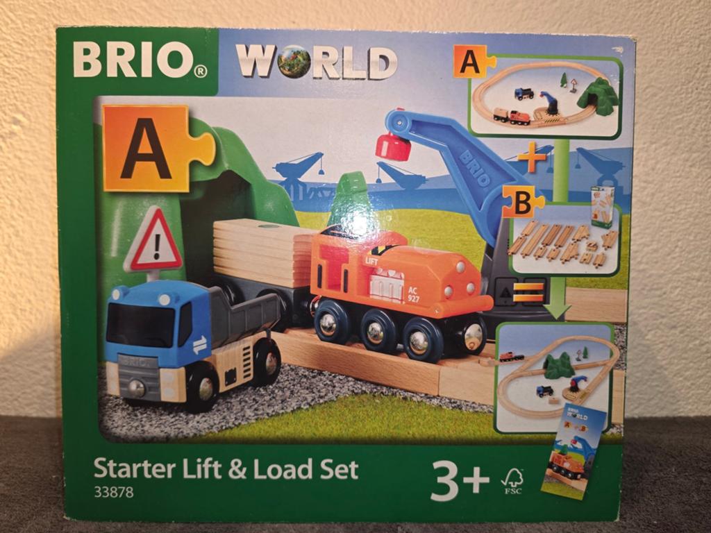 Brio World Starter Lift & Load Set 33878, Ophalen of Verzenden, Nieuw, Overige typen