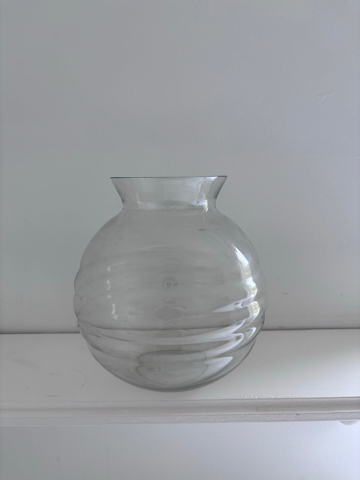Vaas Copier Leerdam - 20cm hoog, 7cm hals, Antiek en Kunst, Antiek | Vazen, Ophalen of Verzenden