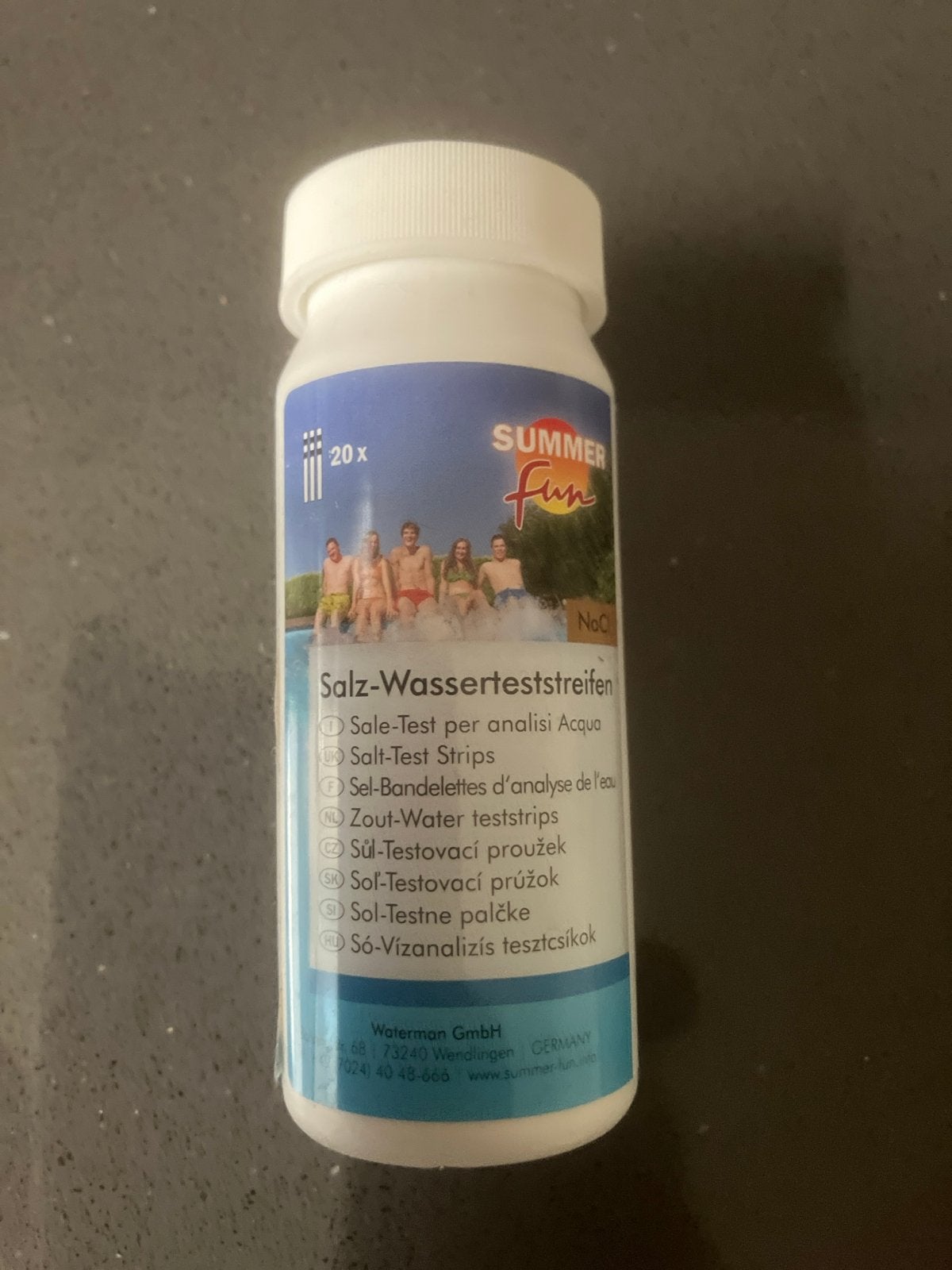 Summer Fun Zout-Water Teststrips (20 stuks), Ophalen, Nieuw, Overige typen