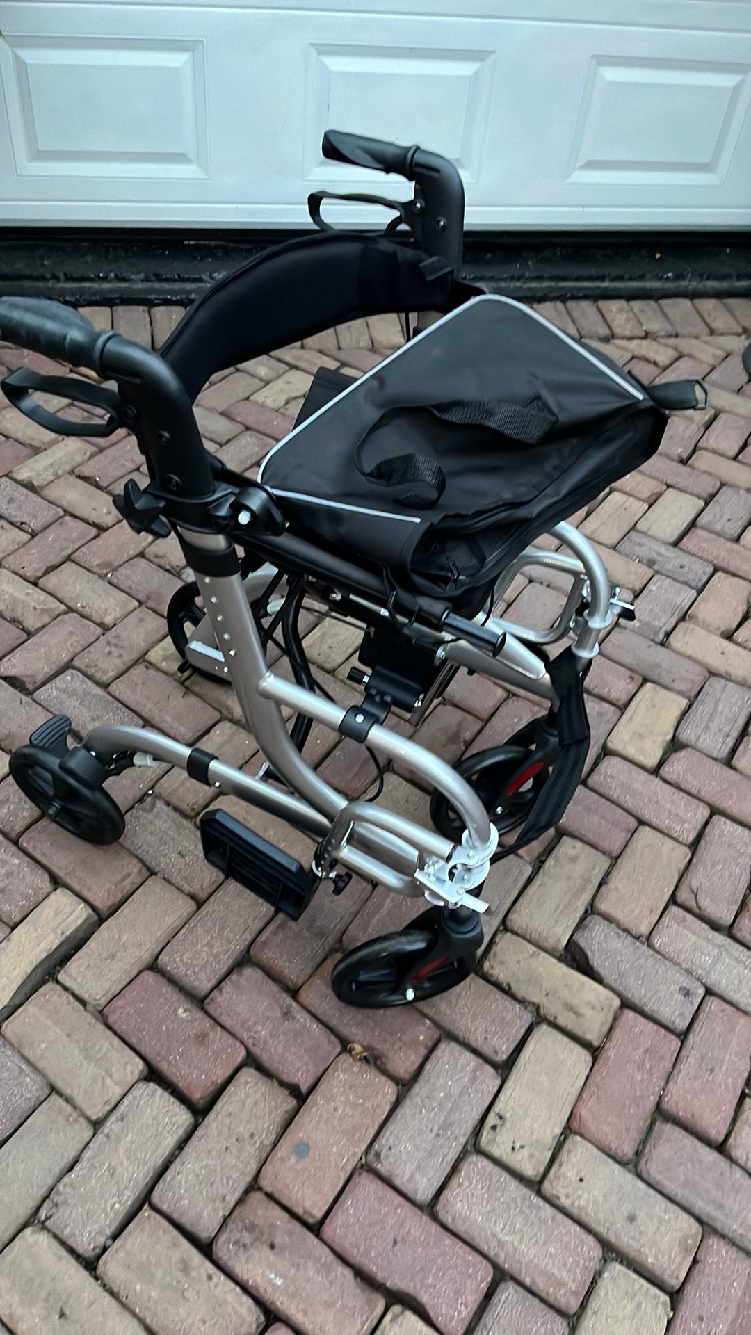 Rollator, Ophalen, Zo goed als nieuw, Duwrolstoel
