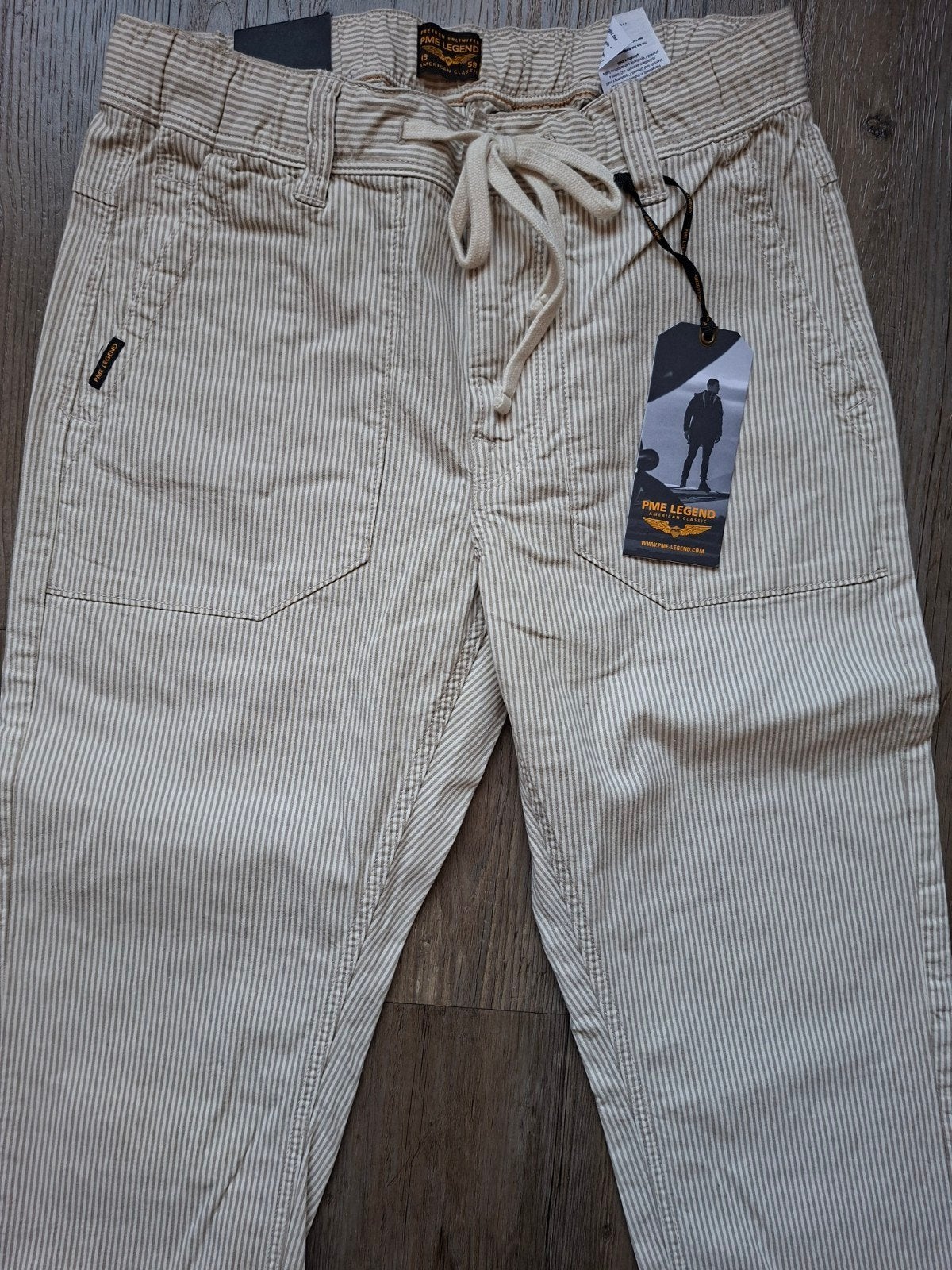 PME LEGEND Liftmaster linnen broek W30 L34, Kleding | Heren, Spijkerbroeken en Jeans, Ophalen of Verzenden, Nieuw, W32 (confectie 46) of kleiner
