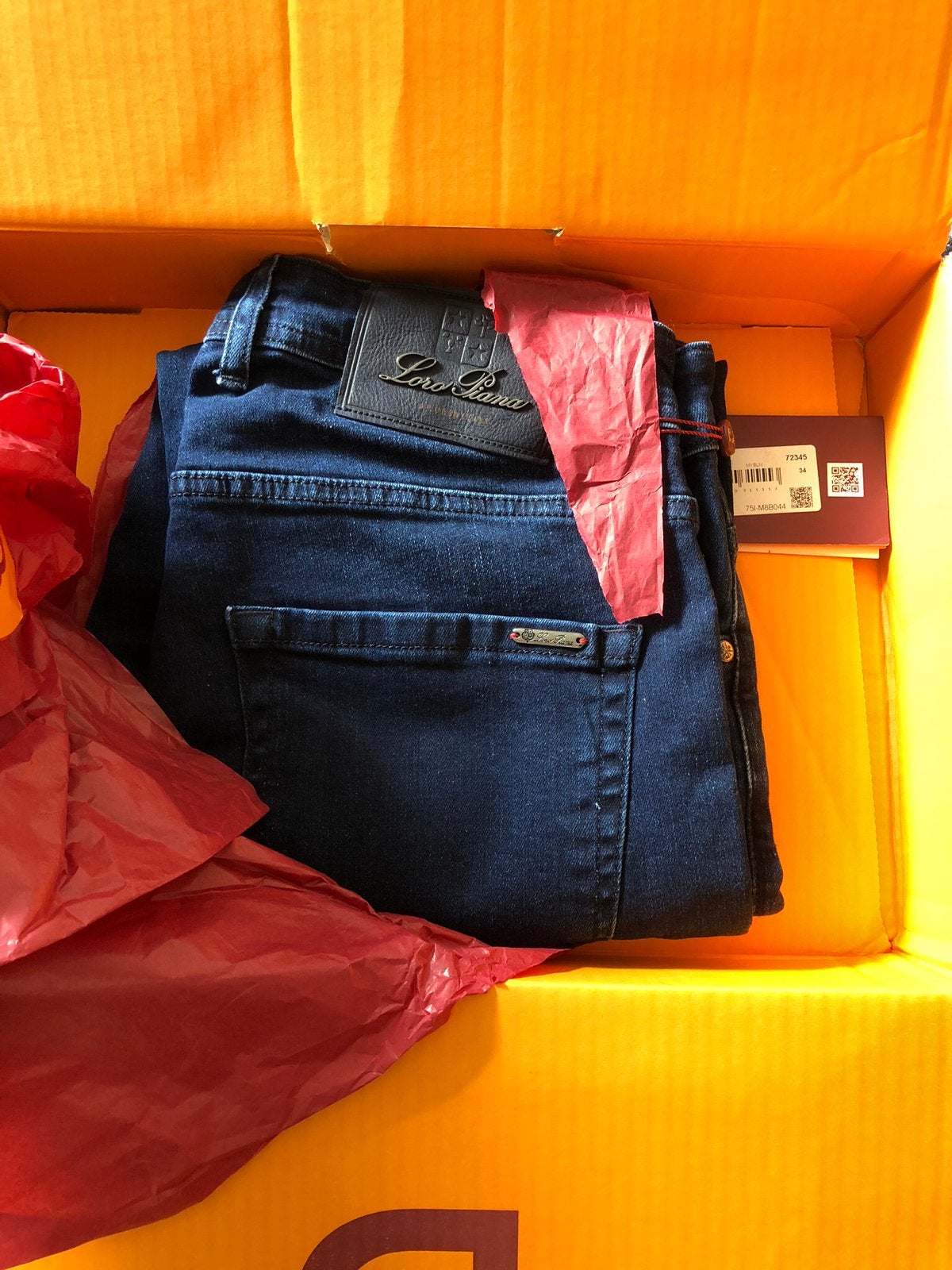 Loro Piana - Size 34 Jeans ., Ophalen of Verzenden, Nieuw, Blauw, W33 - W34 (confectie 48/50)