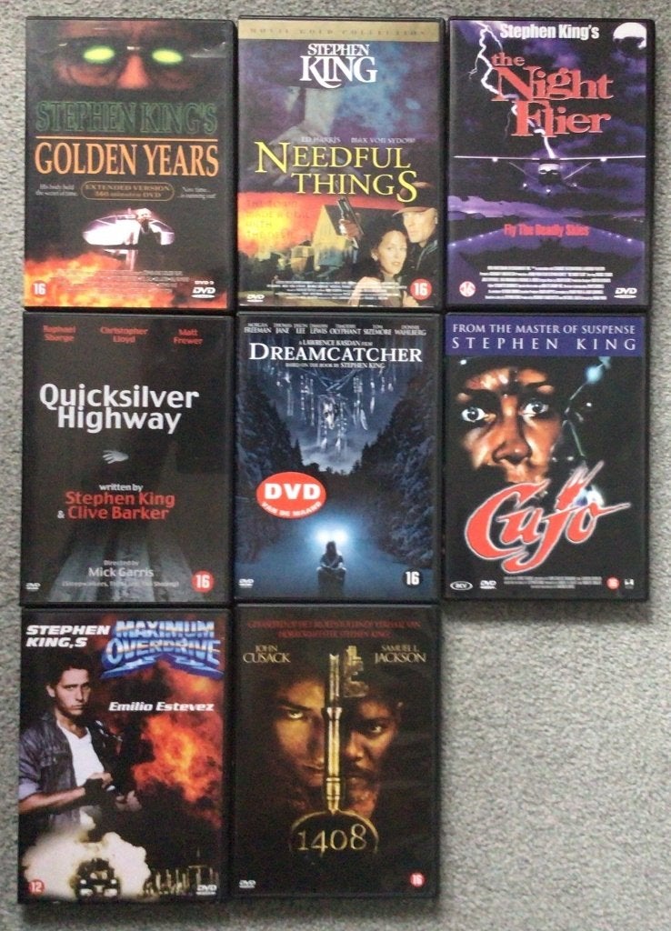 DVD'S van Stephen King, Vanaf 16 jaar, Nederlands, Overige genres, Ophalen of Verzenden