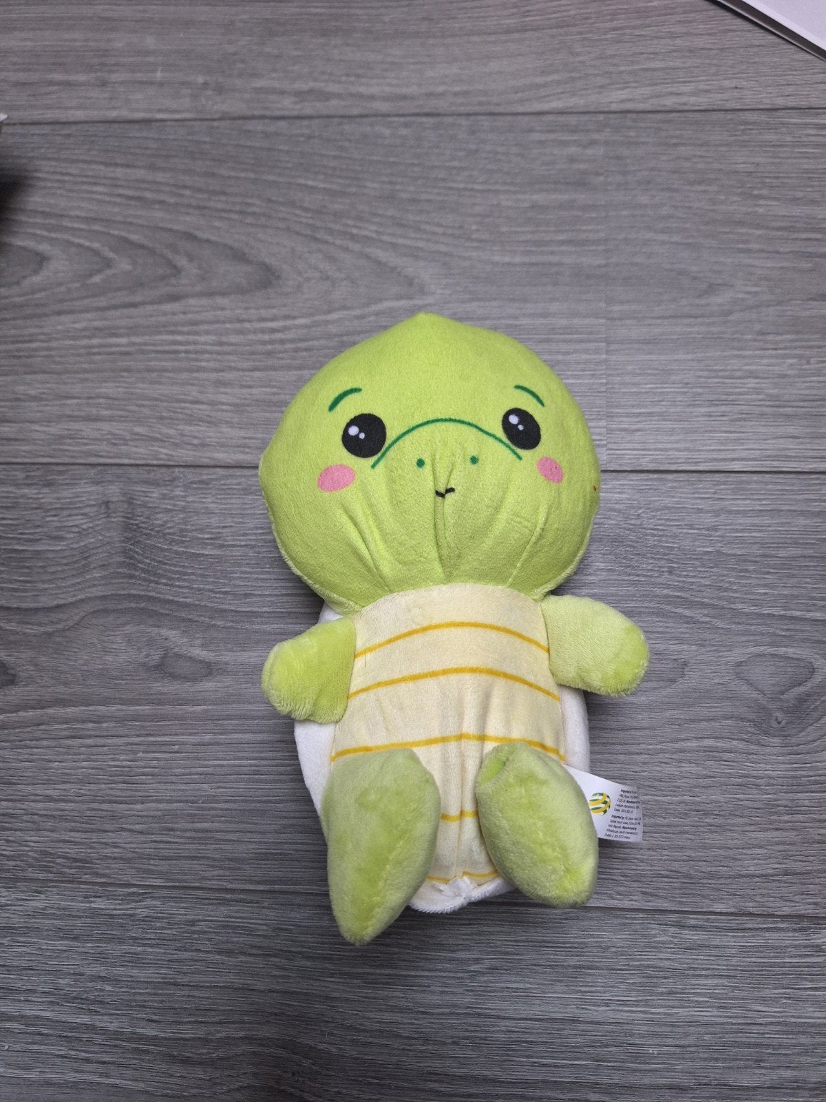 Schildpad Knuffel, Groen, Overige merken, Overige typen, Ophalen of Verzenden