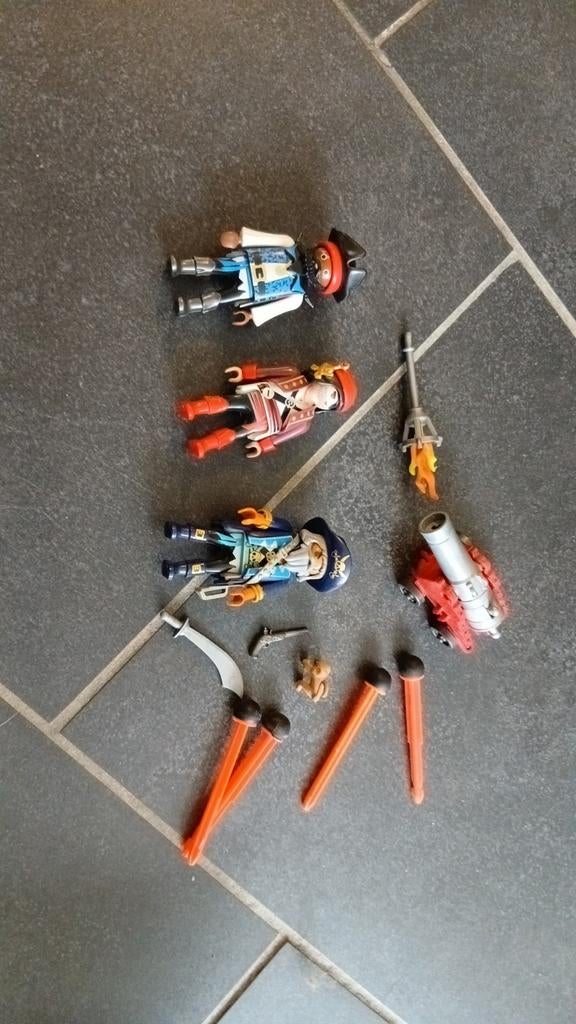 6678 Playmobil Piratenschip met piraten en accessoires, Ophalen of Verzenden, Gebruikt, Jongen of Meisje
