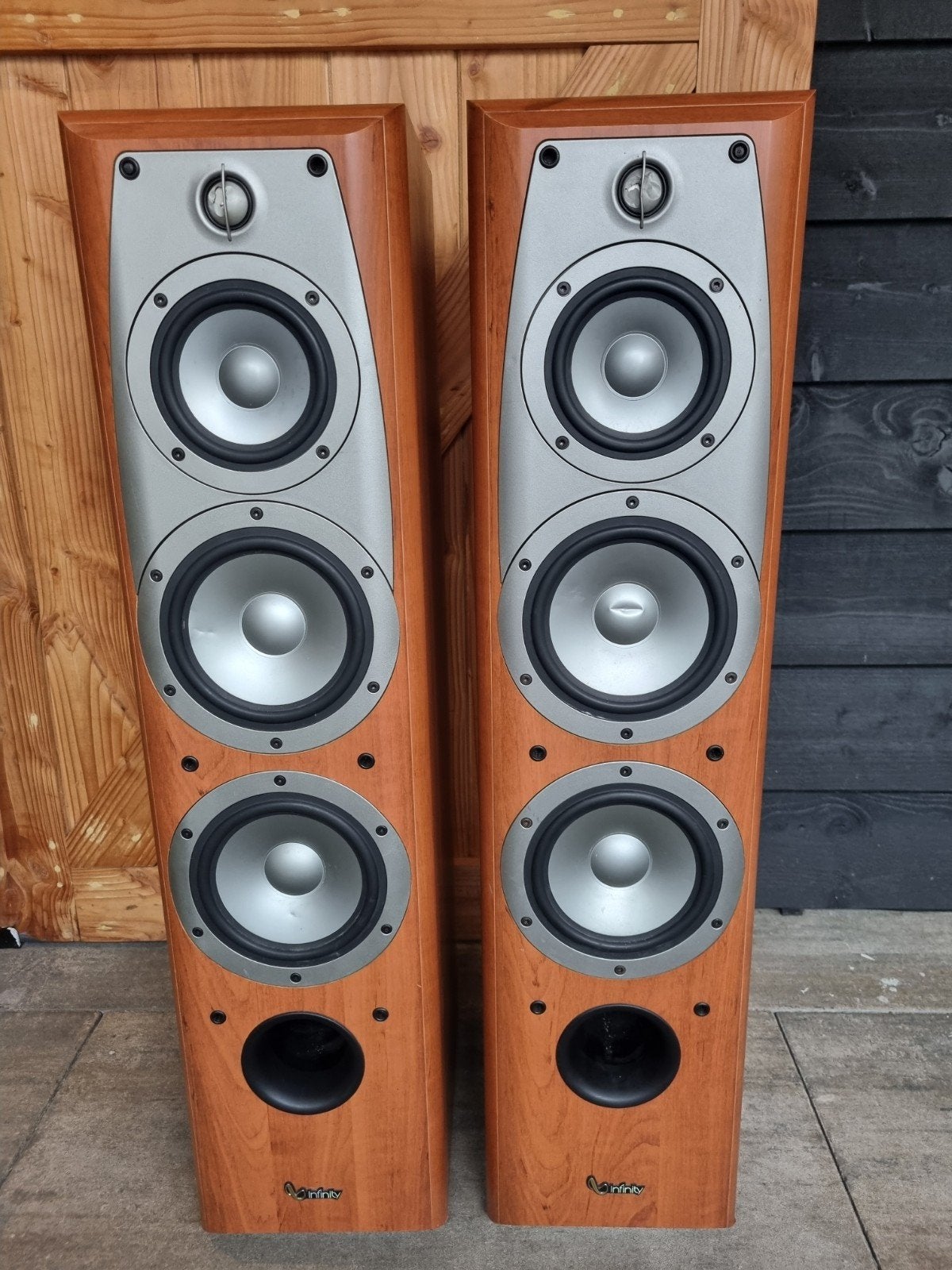 Infinity Alpha 40 Vloerstaande Luidsprekers - Set, Ophalen, Vloerstaande luidspreker, Basreflex, 120 tot 150 watt