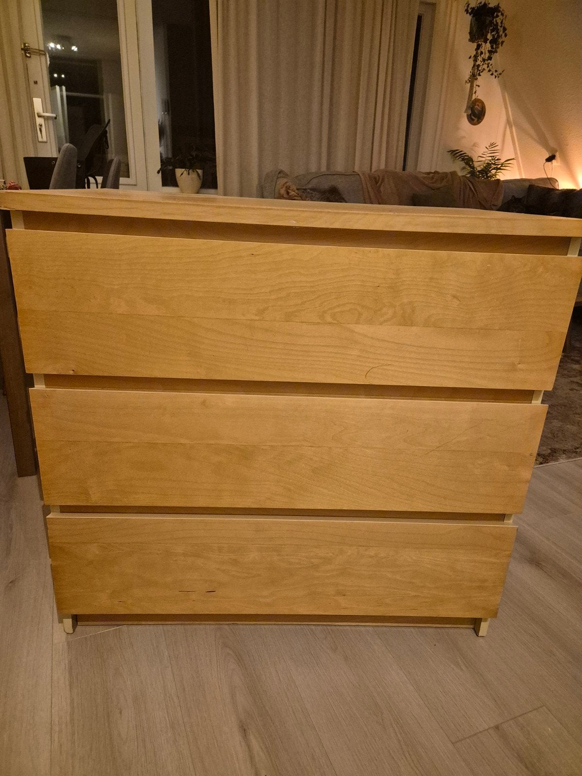 gratis  ladekast met 3 laden, 100 tot 150 cm, 100 tot 150 cm, Ophalen of Verzenden, Zo goed als nieuw