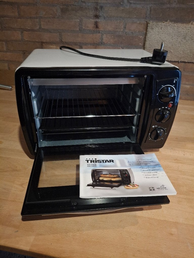 Mini-oven Tristar OV-1436, 800 W, Witgoed en Apparatuur, Ovens, Zo goed als nieuw, Vrijstaand, Mini-oven, Tristar, Minder dan 45 cm