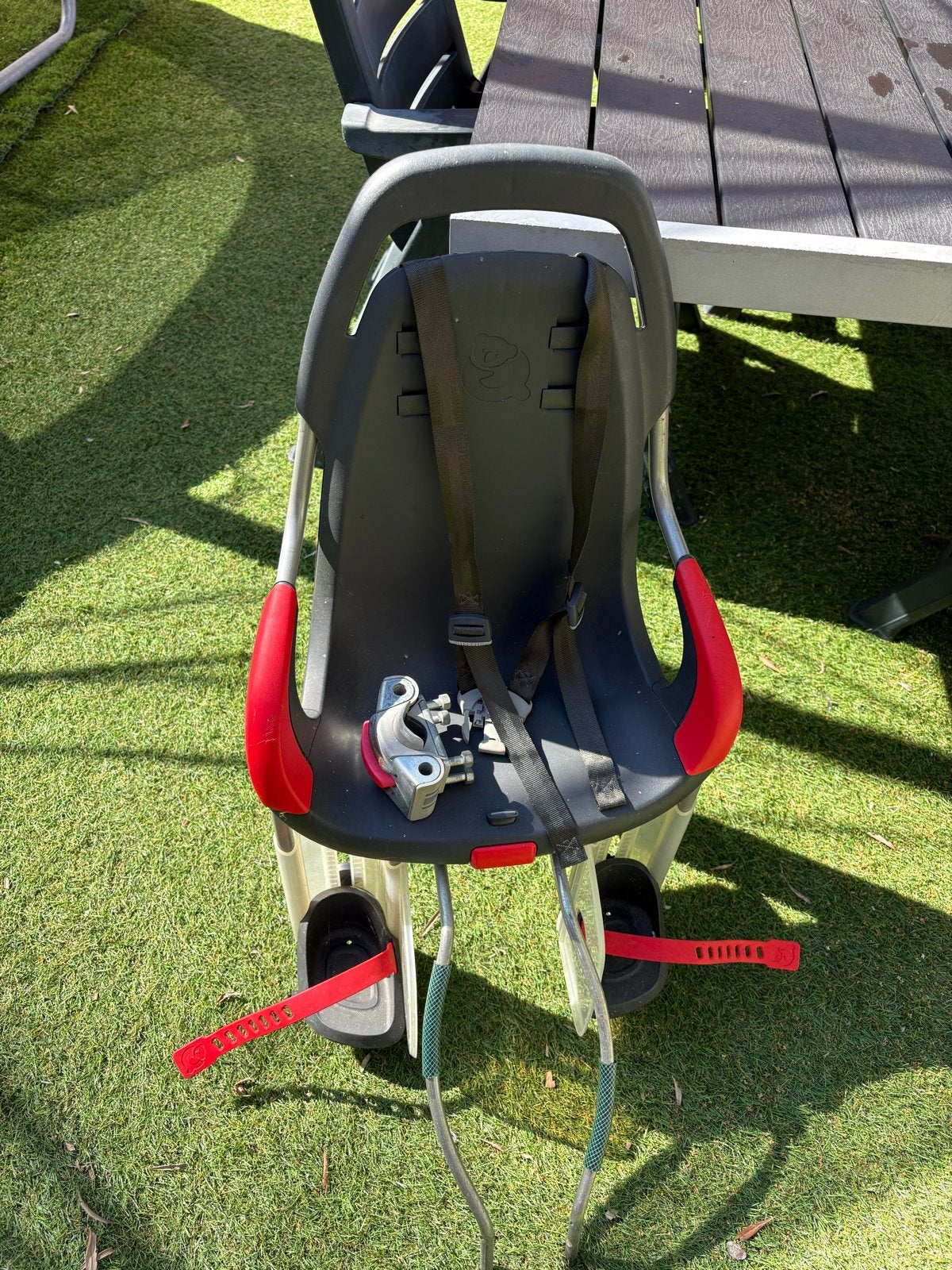 Qibbel kinderzitje fiets, Fietsen en Brommers, Ophalen, Achterzitje, 9 t/m 36 kg, Gebruikt