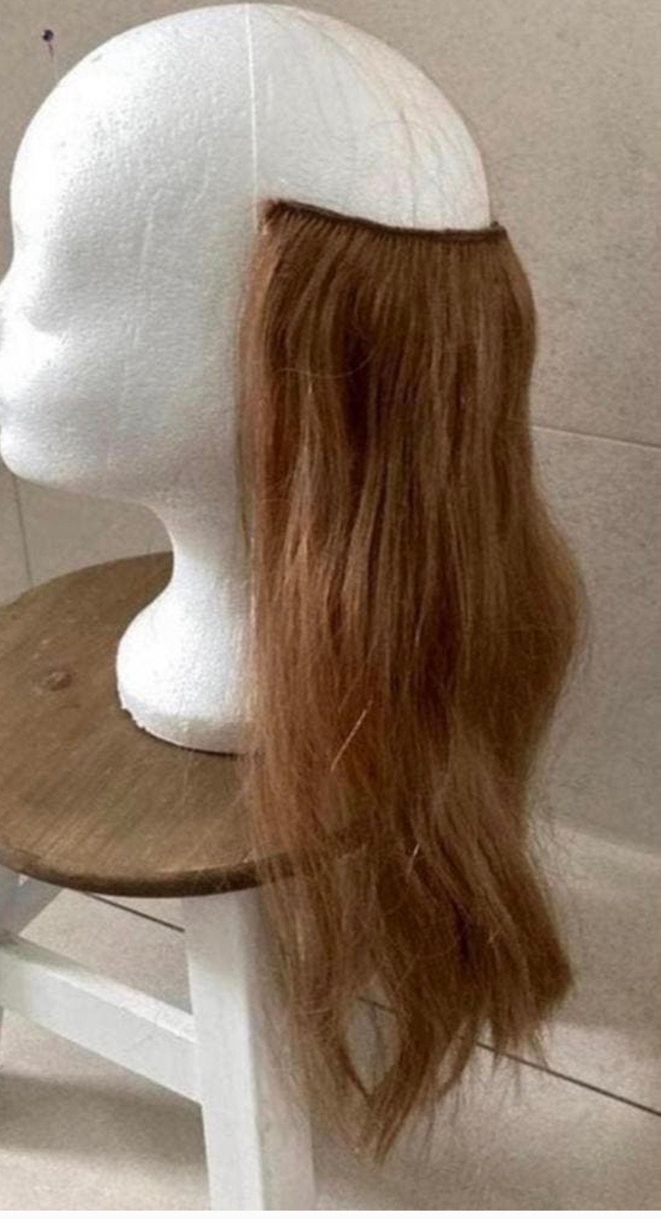 Haarwerk- haar extension- haarverlening echt haar, Ophalen of Verzenden, Pruik of Haarverlenging