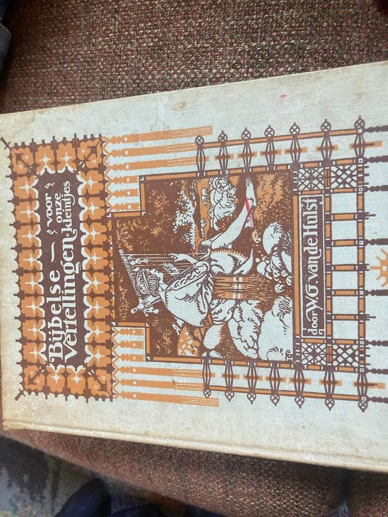 Kinderbijbel Van de Hulst, tekeningen Johan Isings, 1940, Ophalen, Gelezen, Non-fictie