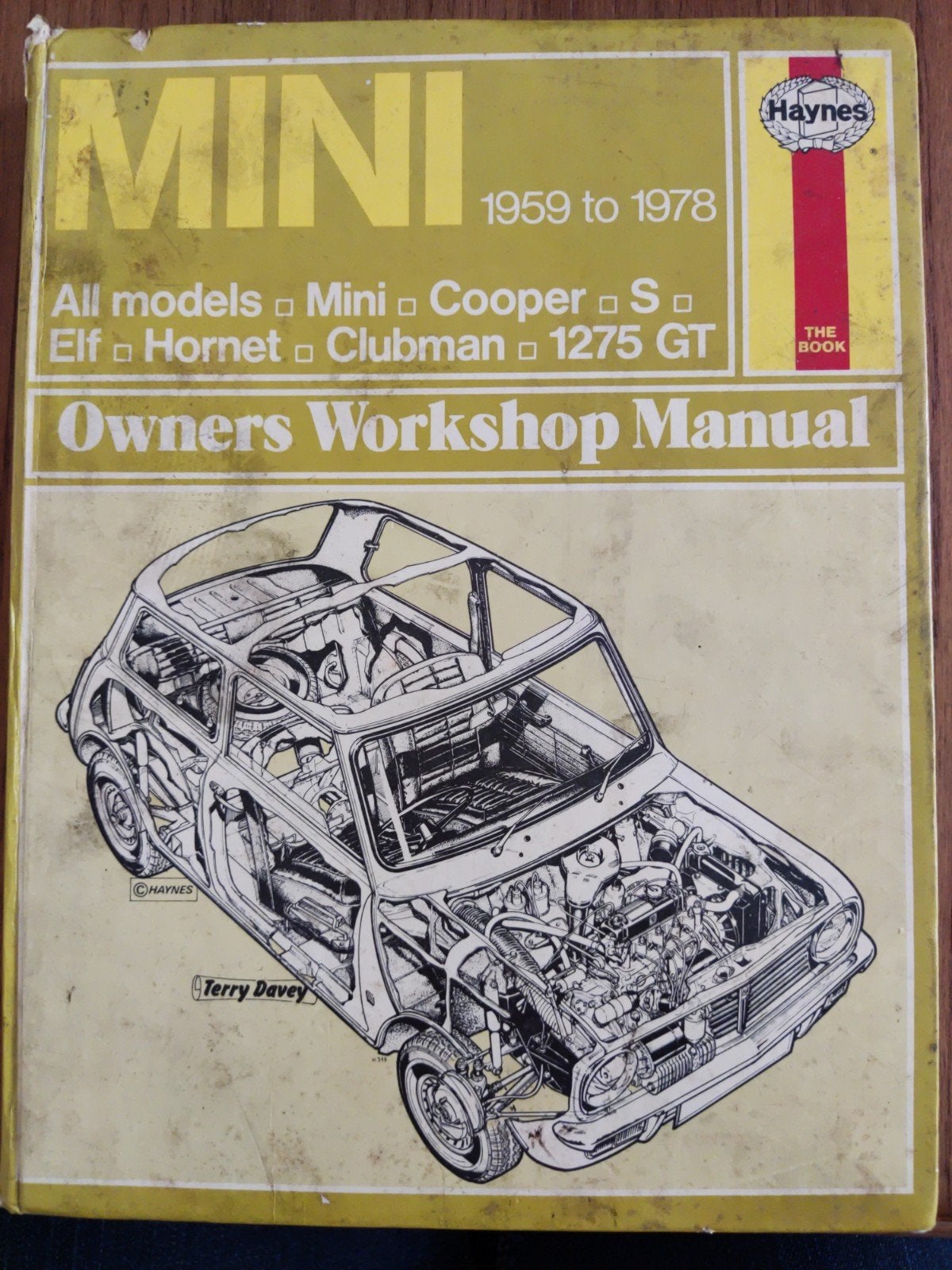 Haynes Workshop Manual Mini 1959-1978, Boeken, Ophalen of Verzenden, Gelezen, Overige merken, J H Haynes en B L Chalmers-Hunt