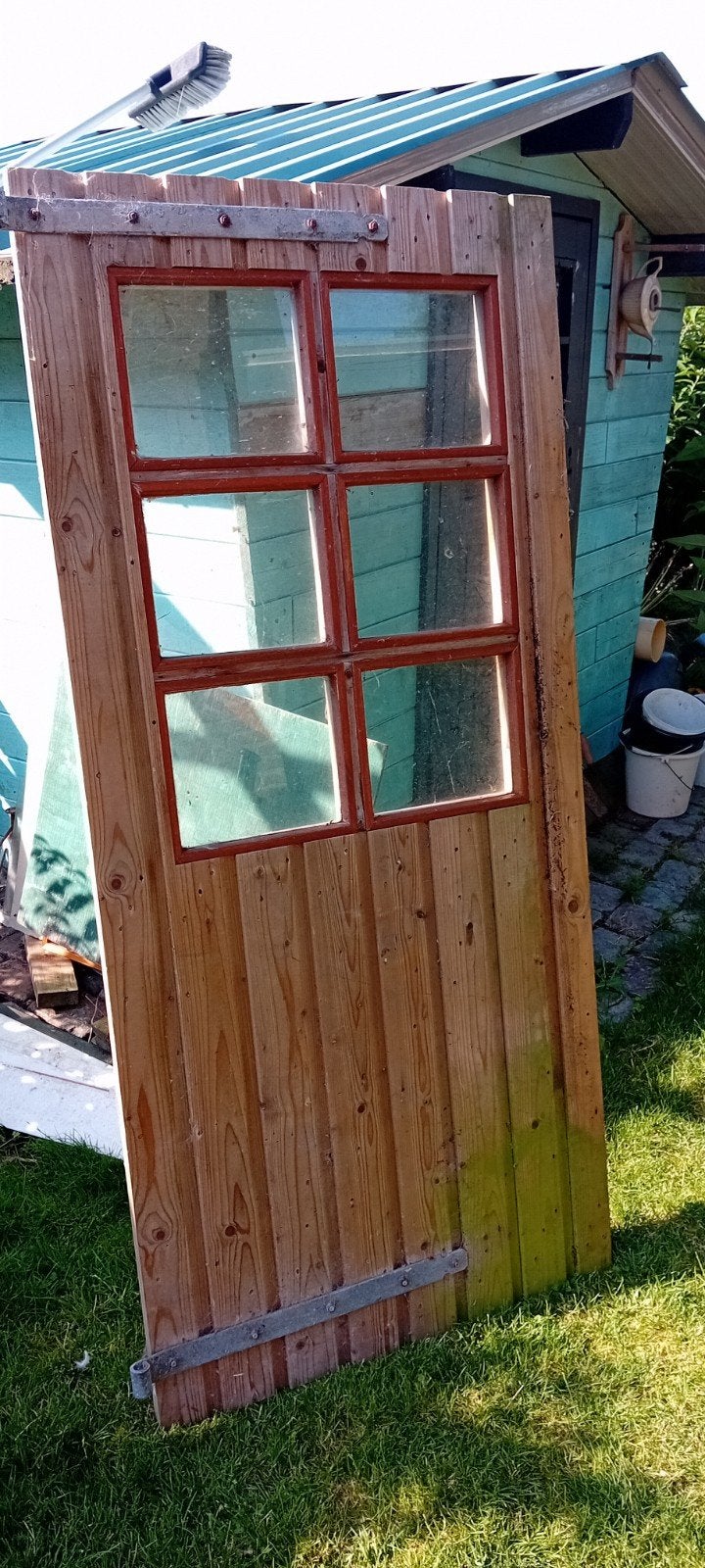 Schuurdeur . Mt 184 hoog ,84 cm breed, Ophalen, Gebruikt