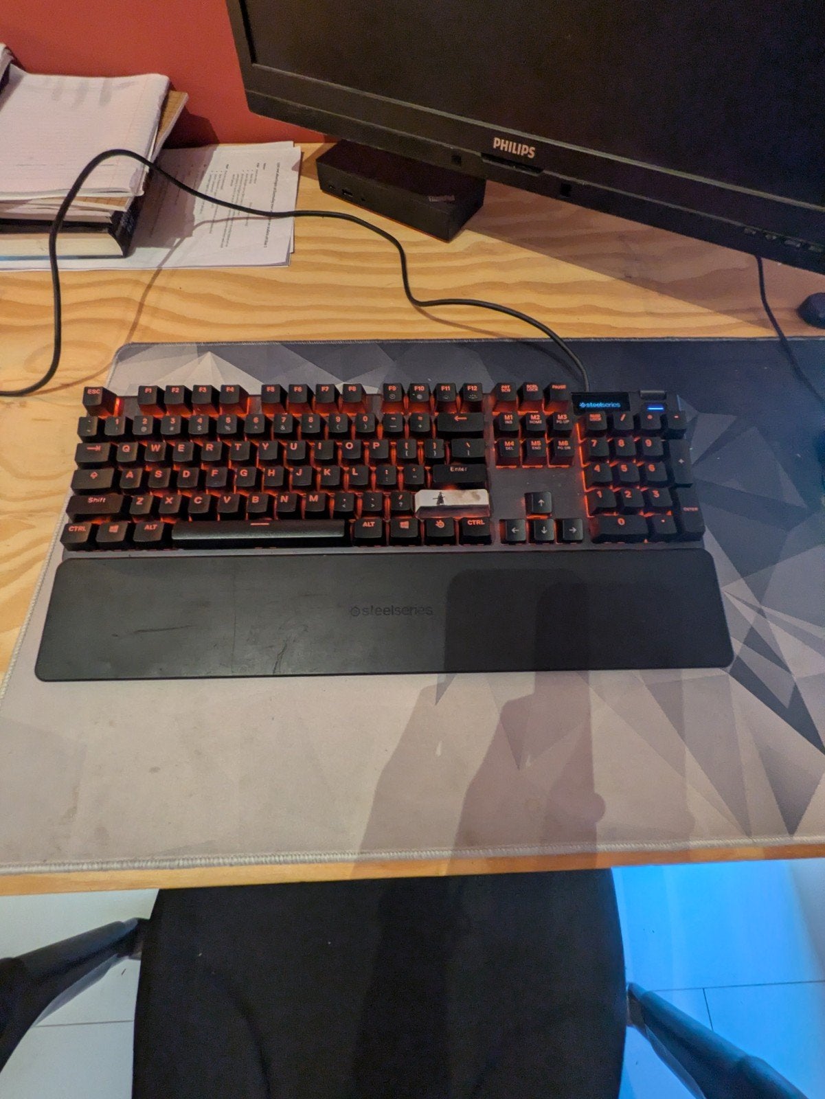 Steelseries apex 5, Verzenden, Zo goed als nieuw
