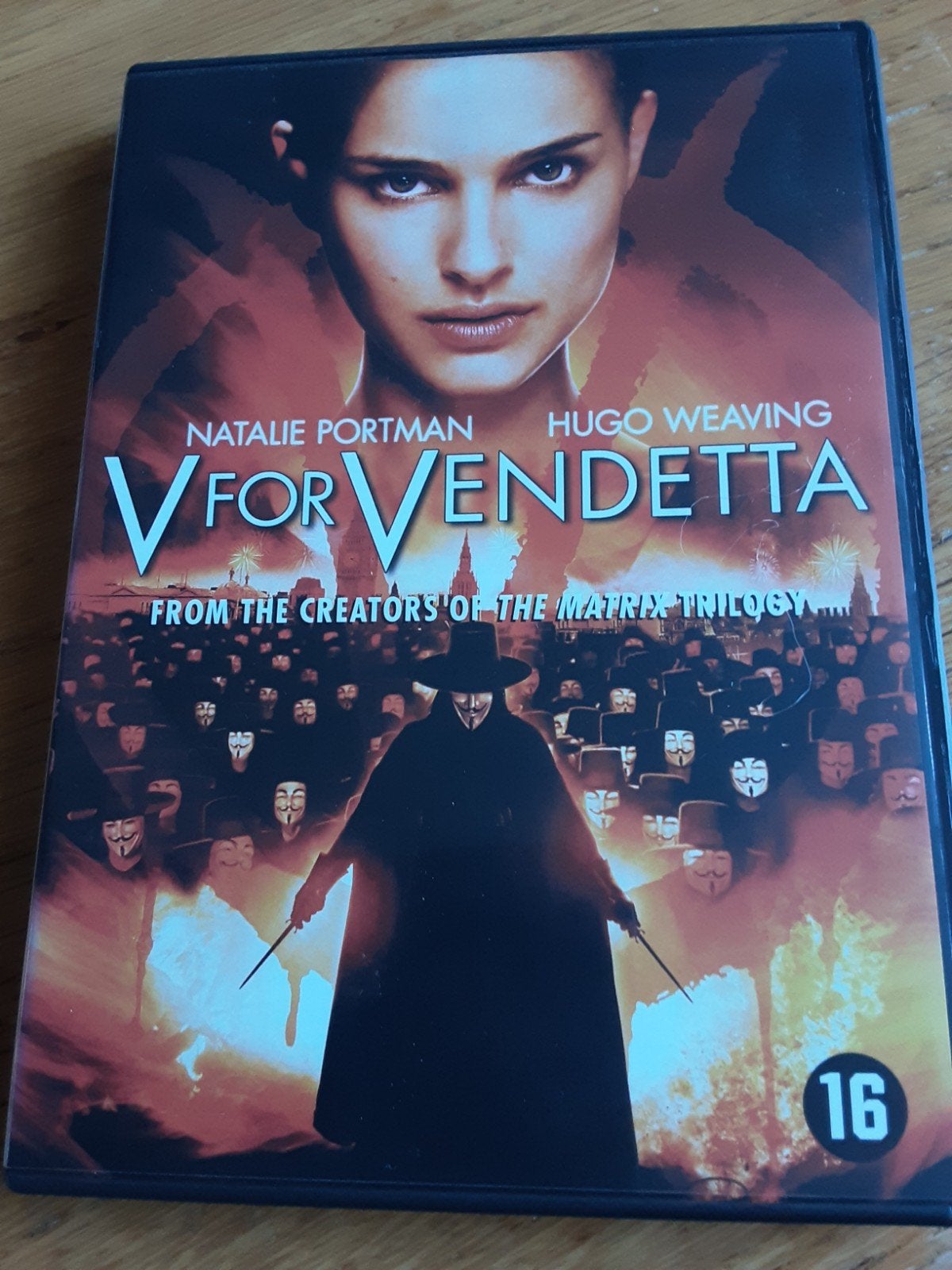 V for vendetta, Vanaf 16 jaar, Ophalen, Zo goed als nieuw, Actie
