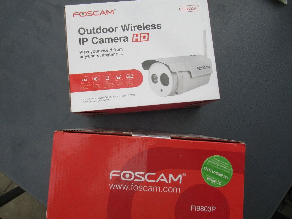 foscam beveiligingscamera  IP FI9803P, Audio, Tv en Foto, Ophalen of Verzenden, Nieuw, Buitencamera