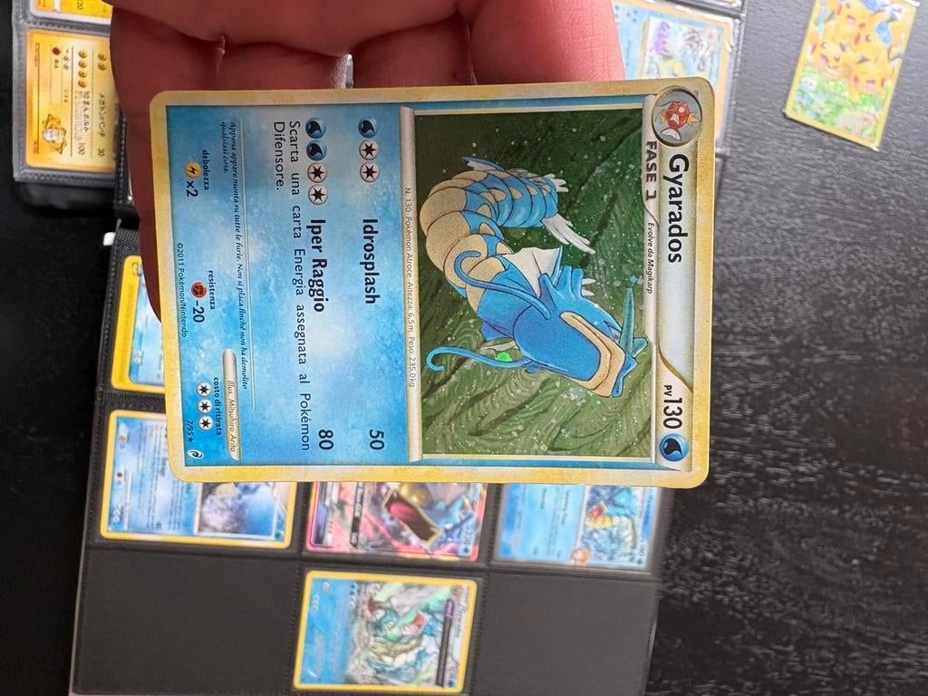 Gyarados call of legends, Ophalen of Verzenden, Zo goed als nieuw, Meerdere kaarten, Foil