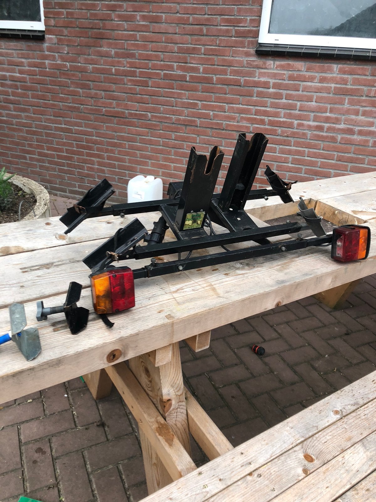 Fietsendrager, Auto diversen, Fietsendragers, Ophalen of Verzenden, Achterklepdrager