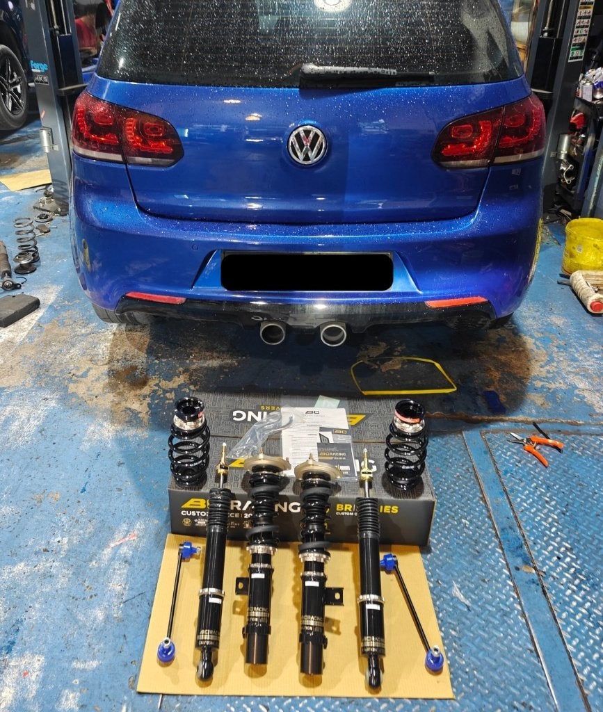 BC Racing BR-RA serie schroefset - Volkswagen Golf 6R 10-14, Ophalen of Verzenden