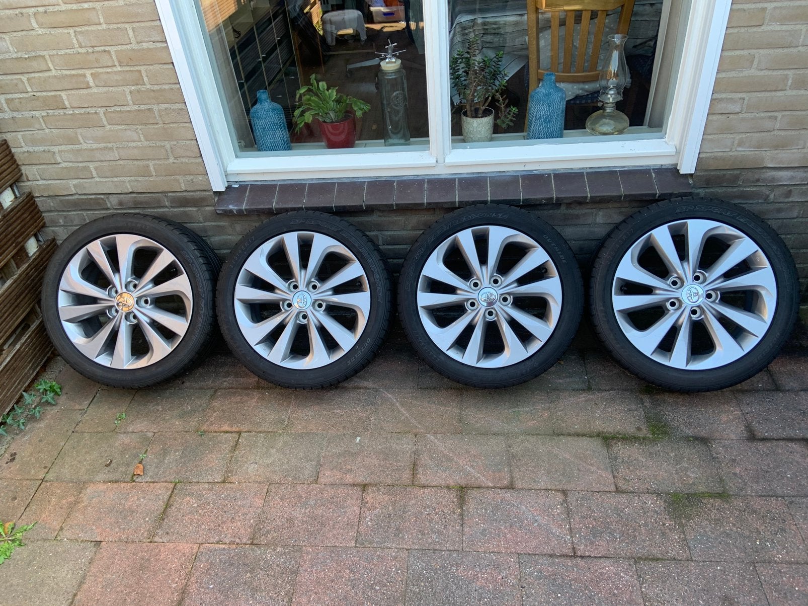Toyota velgen 17” auris, Ophalen, Velg(en), 17 inch, Zomerbanden