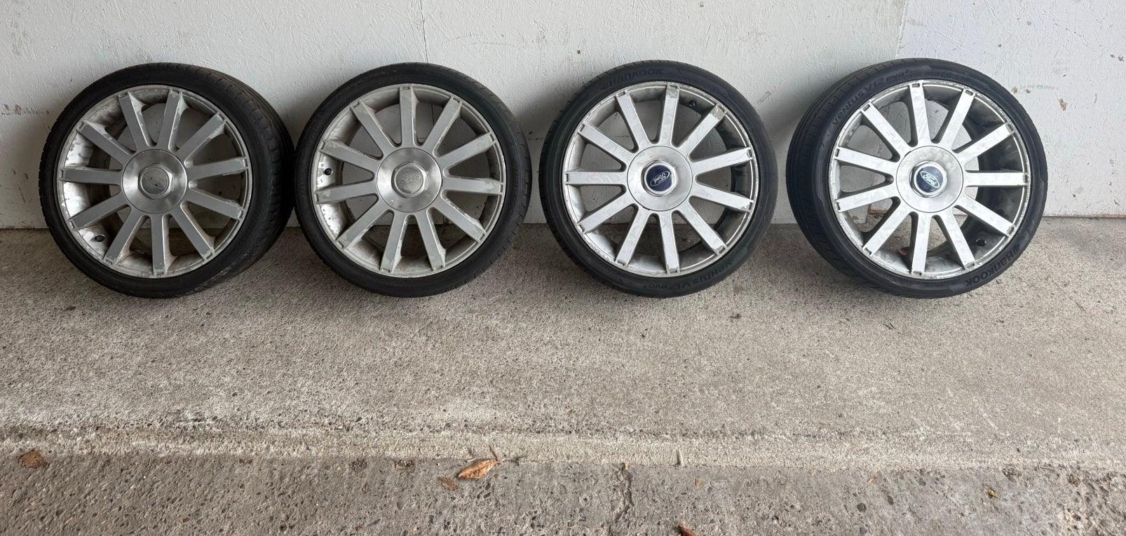 Ford Fiesta ST150 wielset 17 inch 4x108, Ophalen, Banden en Velgen, 17 inch, Zomerbanden
