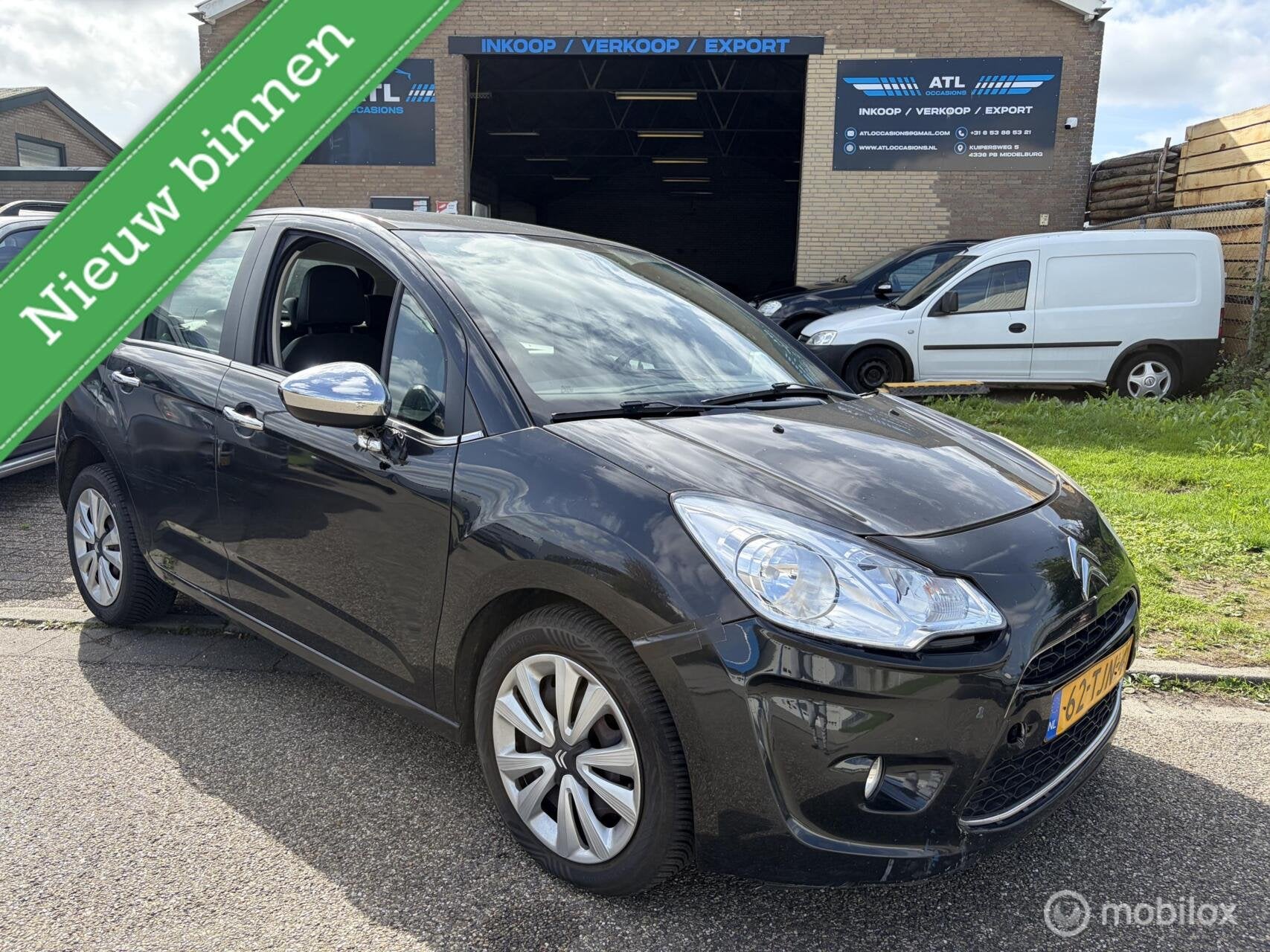 Citroen C3 1.6 Diesel, Auto's, Voorwielaandrijving, 28 km/l, 4 cilinders, Zwart
