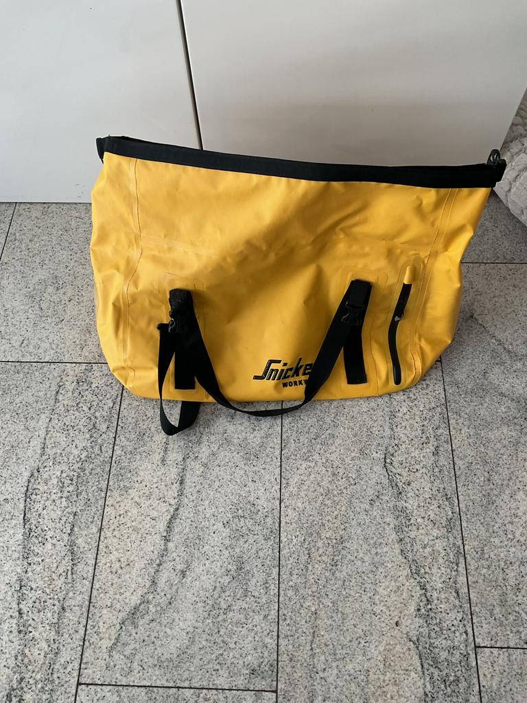 Snickers waterdichte werktas duiktas duffelbag kajakken etc, Ophalen, 20 tot 30 cm, Geel, Nieuw