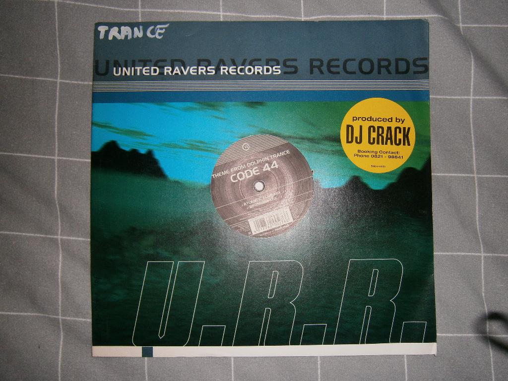 Code 44 – Theme From Dolphin Trance. 1999 Clubtrance, Trance, Ophalen, Techno of Trance, Zo goed als nieuw, 12 inch